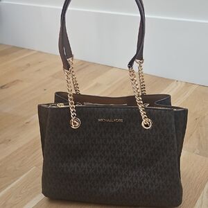 Michael Kors Brown Tote Bag